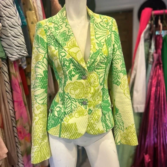 Y2K Funky Italian Blazer - Picture 3 of 14